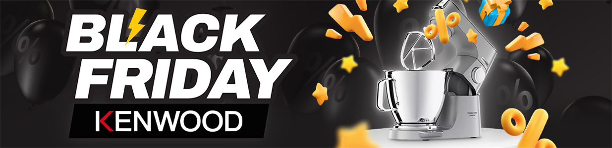 Black friday se značkou Kenwood - kuchňské roboty